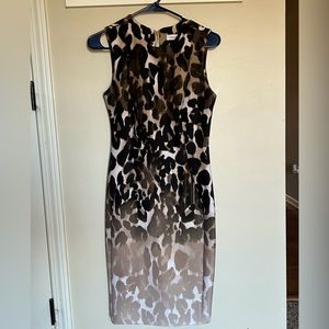Calvin Klein dress size 4 - great condition. Gold zipper in back.